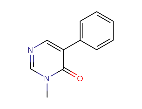 3-methyl-5-phenyl-3<i>H</i>-pyrimidin-4-one