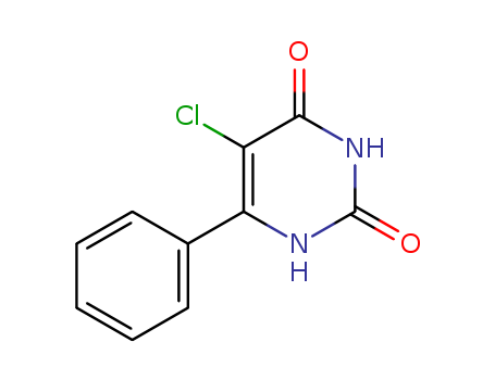 2,4(1H,3H)-Pyrimidinedione,5-chloro-6-phenyl- cas  90767-48-9