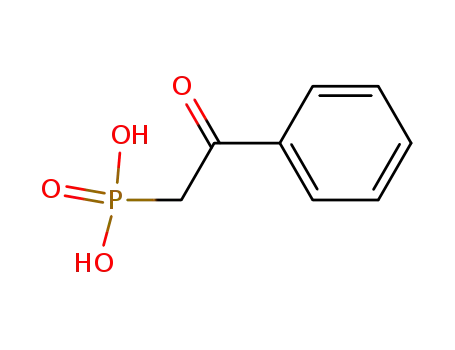 Molecular Structure of 4724-50-9 (Phosphonic acid, (2-oxo-2-phenylethyl)-)