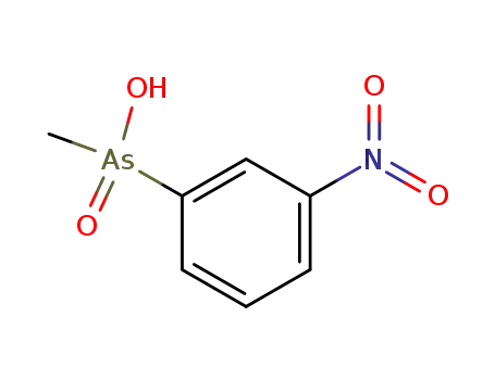 Molecular Structure of 7477-95-4 (methyl(3-nitrophenyl)arsinic acid)