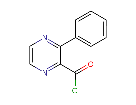 3-phenyl-pyrazine-2-carbonyl chloride