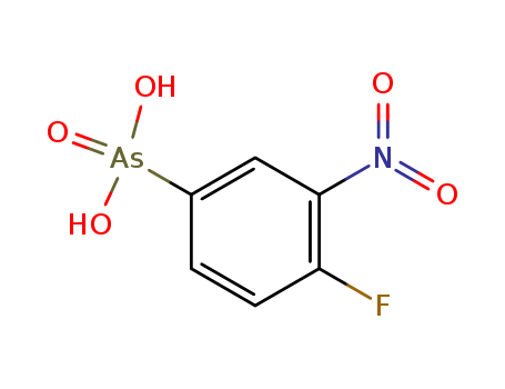 Arsonic acid,As-(4-fluoro-3-nitrophenyl)- cas  367-85-1