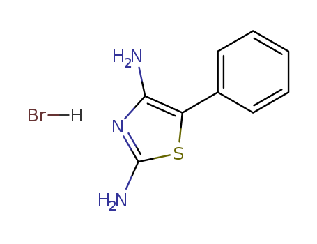 2,4-Diamino-5-phenylthiazolemonohydrobromide