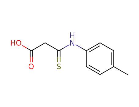 Molecular Structure of 90922-20-6 (<i>N</i>-<i>p</i>-tolyl-3-thio-malonamic acid)