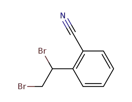 2-(1,2-dibromo-ethyl)-benzonitrile