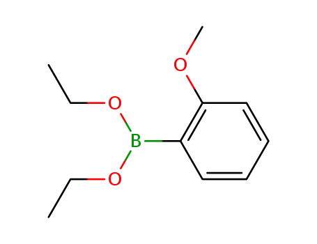 Molecular Structure of 110534-07-1 (diethoxy-(2-methoxy-phenyl)-borane)