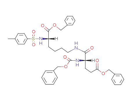 <i>N</i><sup>6</sup>-(<i>O</i>-benzyl-<i>N</i>-benzyloxycarbonyl-L-α-glutamyl)-<i>N</i><sup>2</sup>-(toluene-4-sulfonyl)-L-lysine benzyl ester