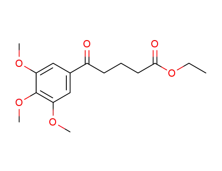 5-oxo-5-(3,4,5-trimethoxy-phenyl)-valeric acid ethyl ester