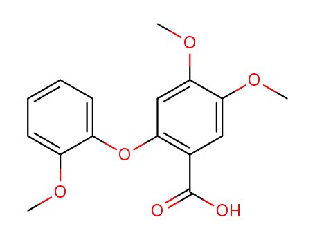 4,5-dimethoxy-2-(2-methoxy-phenoxy)-benzoic acid