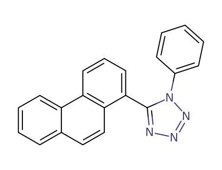5-[1]phenanthryl-1-phenyl-1<i>H</i>-tetrazole