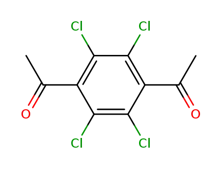 1,4-diacetyl-2,3,5,6-tetrachloro-benzene