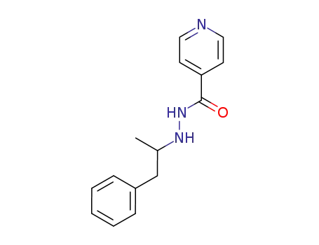 Molecular Structure of 3038-63-9 (isonicotinic acid-[<i>N</i>'-(1-methyl-2-phenyl-ethyl)-hydrazide])