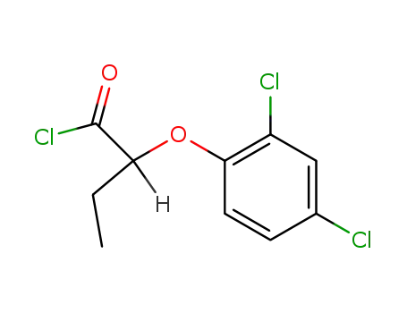 (+/-)-2-(2,4-dichloro-phenoxy)-butyryl chloride