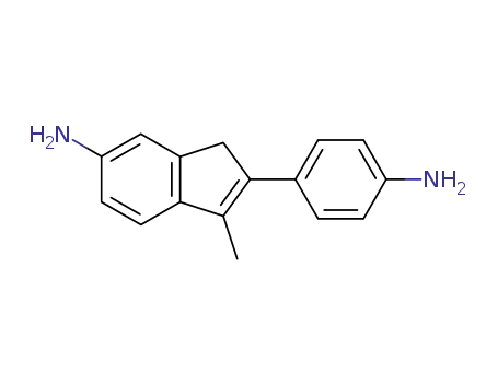 2-(4-amino-phenyl)-3-methyl-inden-6-ylamine
