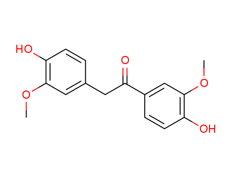 1,2-bis(4-hydroxy-3-methoxy-phenyl)ethanone cas  5438-67-5