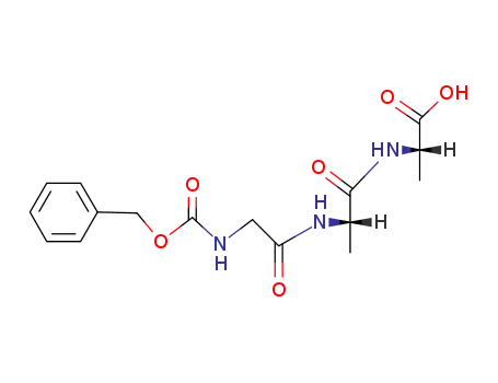 Molecular Structure of 20807-21-0 (L-Alanine, N-[N-[N-[(phenylmethoxy)carbonyl]glycyl]-L-alanyl]-)