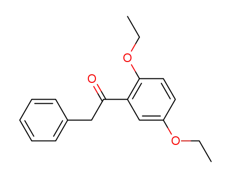Molecular Structure of 857564-04-6 (2,5-diethoxy-deoxybenzoin)