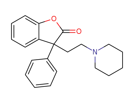 3-phenyl-3-(2-piperidino-ethyl)-3<i>H</i>-benzofuran-2-one