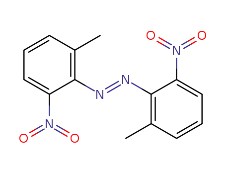 Molecular Structure of 109670-19-1 (Diazene, bis(2-methyl-6-nitrophenyl)-)
