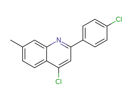 4-chloro-2-(4-chloro-phenyl)-7-methyl-quinoline