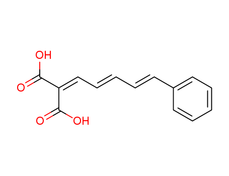 Propanedioic acid,2-(5-phenyl-2,4-pentadien-1-ylidene)- cas  7508-19-2