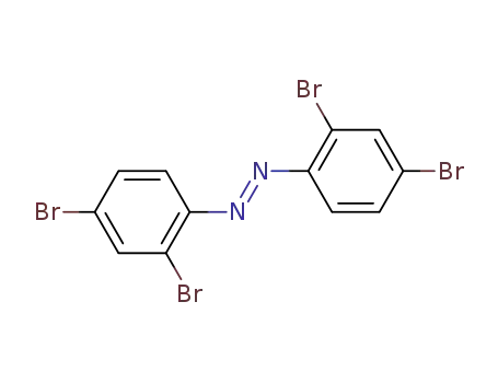 Molecular Structure of 107125-45-1 (bis-(2,4-dibromo-phenyl)-diazene)