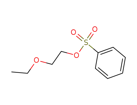 Molecular Structure of 17178-09-5 (2-ETHOXYETHYL BENZENESULFONATE)