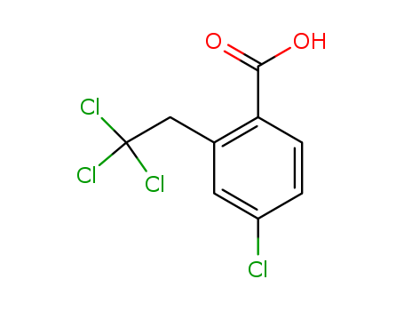 Benzoic acid,4-chloro-2-(2,2,2-trichloroethyl)- cas  7499-11-8