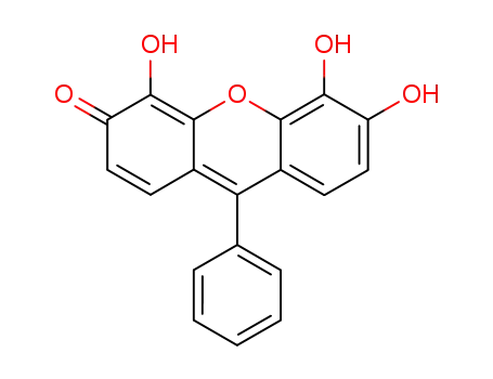 4,5,6-trihydroxy-9-phenyl-3H-xanthen-3-one