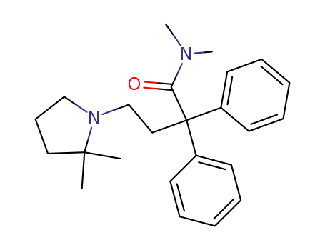 4-(2,2-dimethyl-pyrrolidino)-2,2-diphenyl-butyric acid dimethylamide