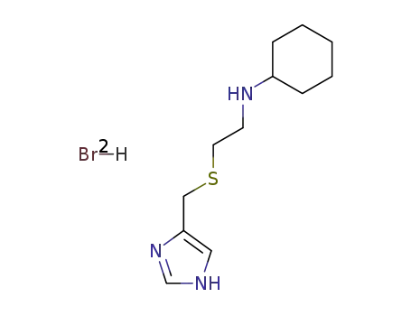 Cyclohexyl-[2-(1H-imidazol-4-ylmethylsulfanyl)-ethyl]-amine; hydrobromide