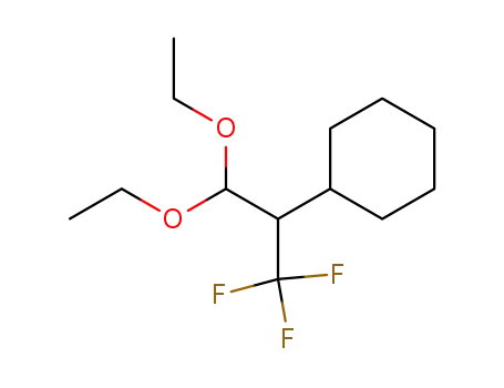 Cyclohexane, [1-(diethoxymethyl)-2,2,2-trifluoroethyl]-