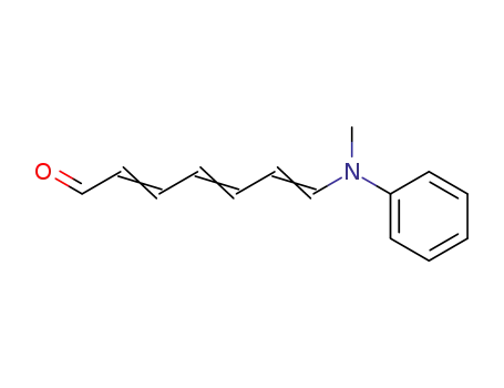7-(<i>N</i>-methyl-anilino)-hepta-2,4,6-trienal