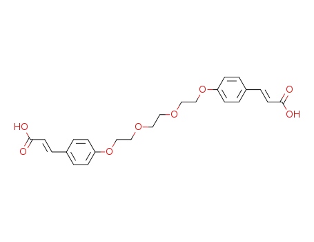 1,10-bis<p-(2-carboxyvinyl)phenyl>-1,4,7,10-tetraoxadecane
