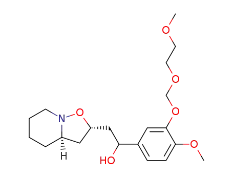 2-(2S,3aR)-Hexahydro-isoxazolo[2,3-a]pyridin-2-yl-1-[4-methoxy-3-(2-methoxy-ethoxymethoxy)-phenyl]-ethanol