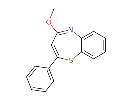 Molecular Structure of 104505-69-3 (1,5-Benzothiazepine, 4-methoxy-2-phenyl-)