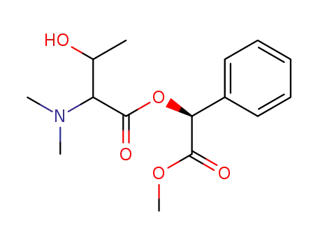 D-Threonine, N,N-dimethyl-, 2-methoxy-2-oxo-1-phenylethyl ester, (S)-