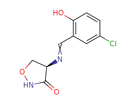 (<i>R</i>)-4-(5-chloro-2-hydroxy-benzylideneamino)-isoxazolidin-3-one