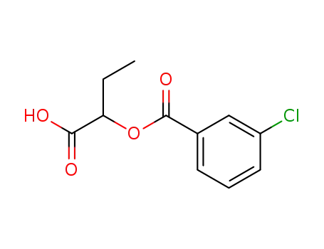 R,S-α-3-Chlor-benzoyloxy-buttersaeure