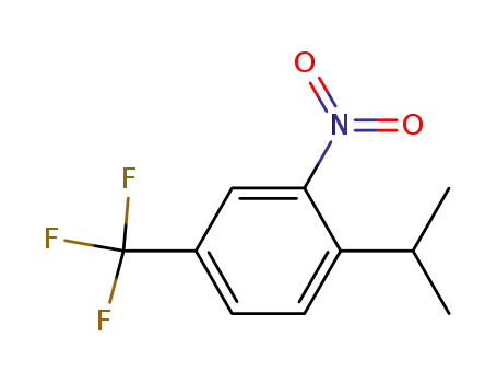 2-Nitro-4-(trifluormethyl)-1-(2-propyl)benzol