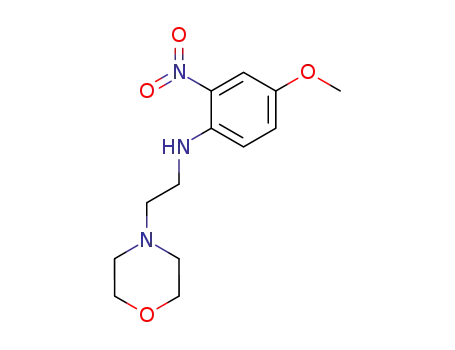 4-methoxy-<i>N</i>-(2-morpholin-4-yl-ethyl)-2-nitro-aniline