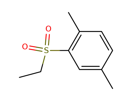 Molecular Structure of 90877-83-1 (Benzene, 2-(ethylsulfonyl)-1,4-dimethyl-)