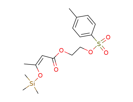 2-(4-Toluenesulfonyloxy)-ethyl-3-trimethylsilyloxy-but-2-enoate