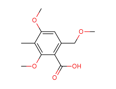 2,4-dimethoxy-6-methoxymethyl-3-methylbenzoic acid