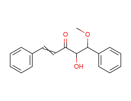 (E)-4-Hydroxy-5-methoxy-1,5-diphenyl-pent-1-en-3-one