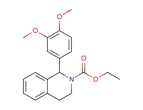 2(1H)-Isoquinolinecarboxylic acid,
1-(3,4-dimethoxyphenyl)-3,4-dihydro-, ethyl ester