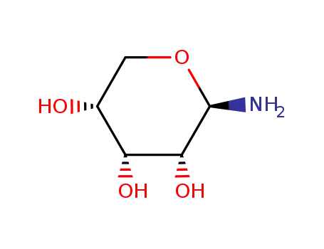 Molecular Structure of 85280-61-1 (2-aminooxane-3,4,5-triol)