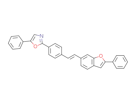 5-phenyl-2-{4-[<i>trans</i>-2-(2-phenyl-benzofuran-6-yl)-vinyl]-phenyl}-oxazole