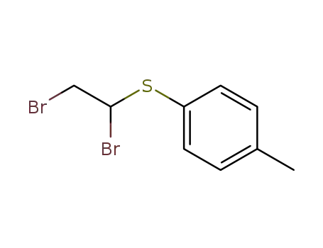 1-(1,2-Dibromo-ethylsulfanyl)-4-methyl-benzene