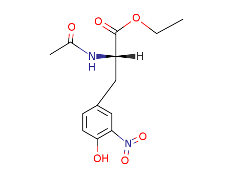 L-Tyrosine, N-acetyl-3-nitro-, ethyl ester